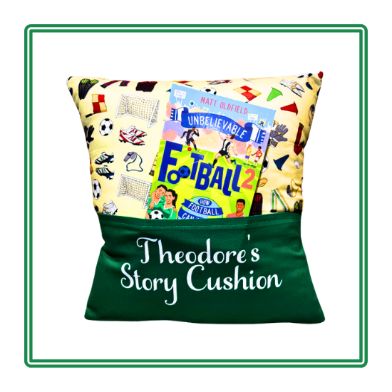 Football Fans Story Cushion