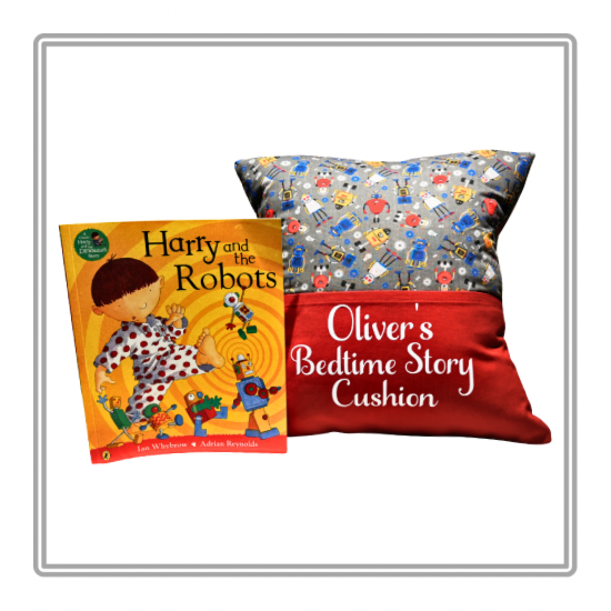 Robots Story Cushion