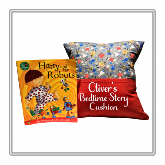 Robots Story Cushion