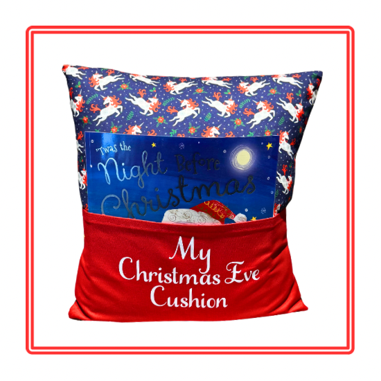 Christmas Unicorns Children’s Christmas Story Cushion