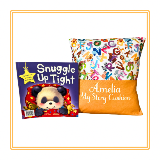 Alphabet Animals Children's Story Cushion