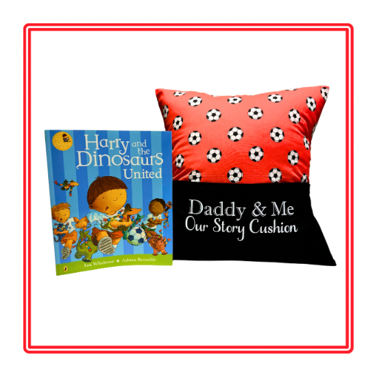 Football Reds Children's Story Cushion