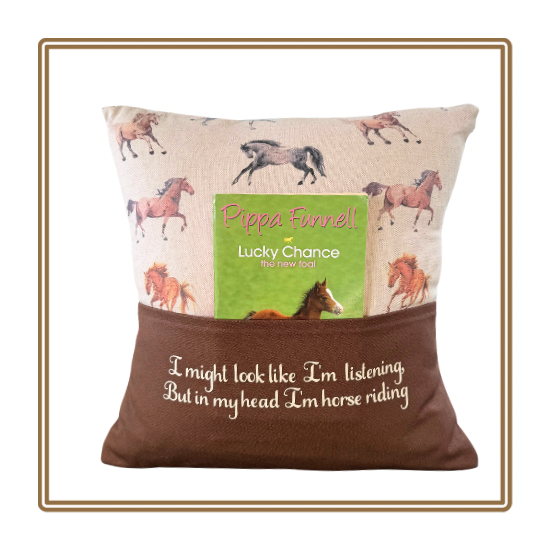 Horsey Heaven Children's Story Cushion