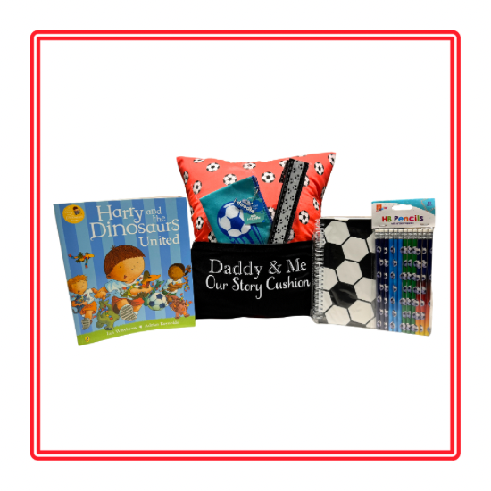 Football Reds Children's Story Cushion