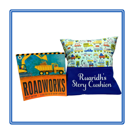 Mini Transport Children's Story Cushion