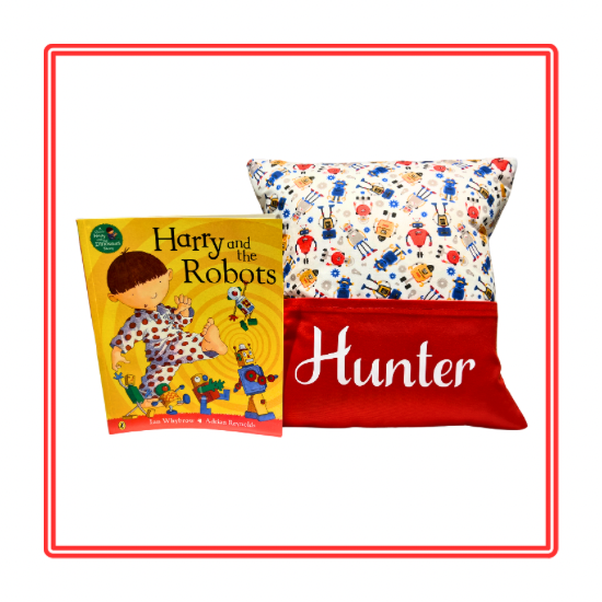 Robots Story Cushion