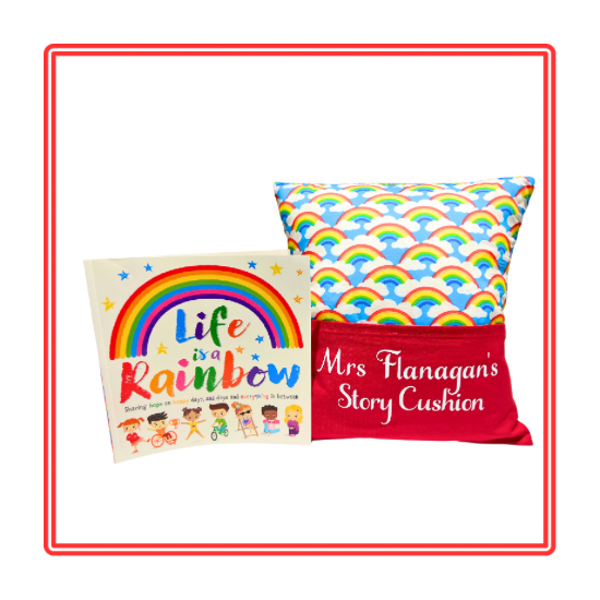 Rainbows Children's Story Cushion