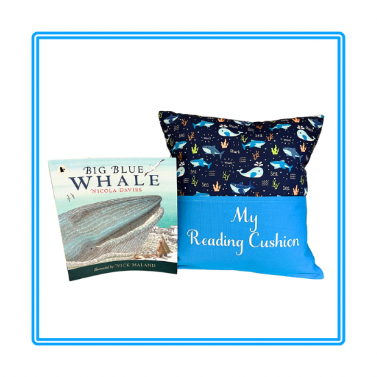 Ocean Giants Children's Story Cushion