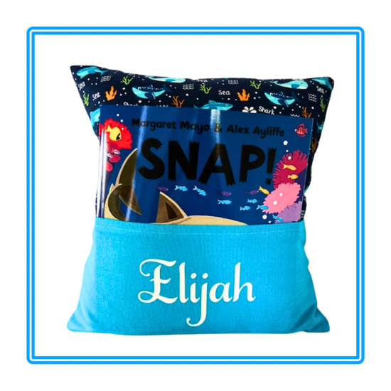 Ocean Giants Children's Story Cushion