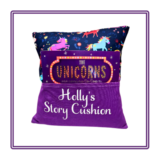 Unicorn Brights Children's Story Cushion
