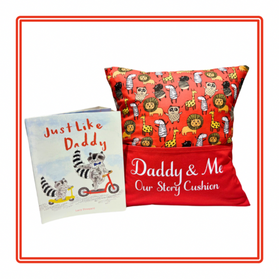 On Safari Children's Story Cushion
