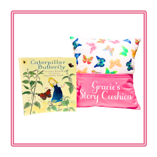 Butterflies Children's Story Cushion