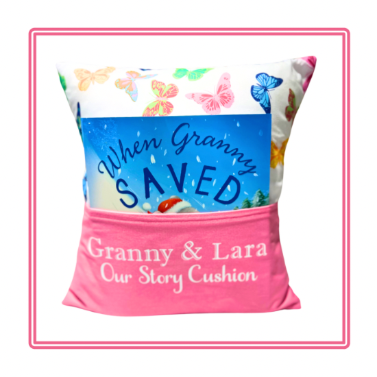 Butterflies Children's Story Cushion