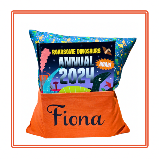Mini Dinos Children's Story Cushion