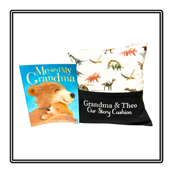 Dinosaur Children's Story Cushion