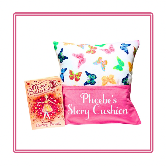 Butterflies Children's Story Cushion