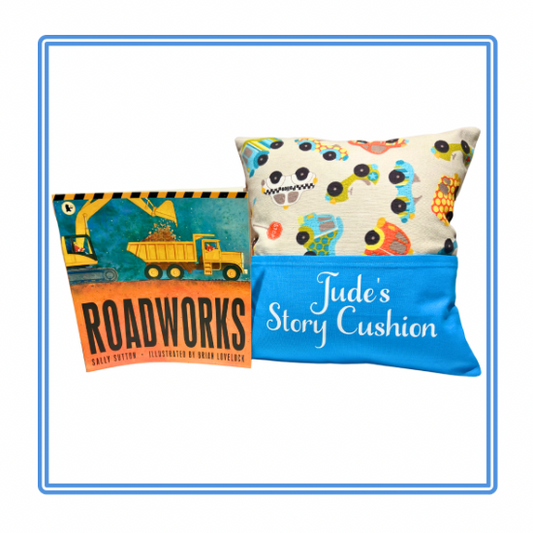 Toy Cars Children's Story Cushion