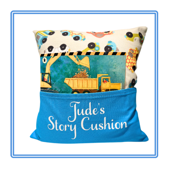 Toy Cars Children's Story Cushion